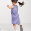 Mini Alana Tank Dress in Faded Dahlia Stripe - Image 3