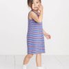 Mini Alana Tank Dress in Faded Dahlia Stripe - Image 4