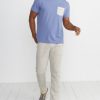 Re-Spun Contrast Pocket Tee - Image 4