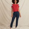 Re-Spun Banks Tee in Salsa - Image 3