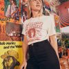 Bob Marley Paramount Theatre Unisex Tee - Image 4