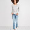 Radley Reversible Raglan in Heather Grey/Cream - Image 3