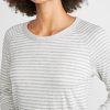 Radley Reversible Raglan in Heather Grey/Cream - Image 4