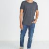 Saddle Pocket Tee in Charcoal - Image 5