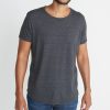 Saddle Pocket Tee in Charcoal - Image 4