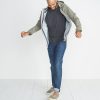 Saddle Pocket Tee in Charcoal - Image 6
