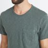 Saddle Pocket Tee in Moss - Image 3