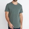 Saddle Pocket Tee in Moss - Image 2