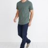 Saddle Pocket Tee in Moss - Image 4