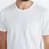 Saddle Pocket Tee in Natural - Image 3