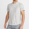 Saddle Pocket Tee - Natural/Black Stripe - Image 2