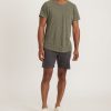 Saddle Hem Pocket Tee in Dusty Olive - Image 5