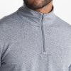 Sport Quarter Zip - Heather Grey - Image 3