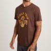 Signature Crew Graphic Tee in Walnut - Image 4