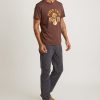Signature Crew Graphic Tee in Walnut - Image 5