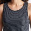 Side Tulip Tank in Black/White Stripe - Image 4