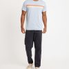Signature Crew Graphic Tee in Dusty Blue - Image 5