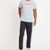 Signature Crew Graphic Tee in Dusty Blue - Image 4