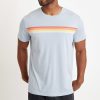 Signature Crew Graphic Tee in Dusty Blue - Image 2