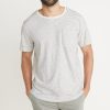 Signature Pocket Tee in Natural/Black - Image 2