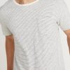 Signature Pocket Tee in Natural/Black - Image 4