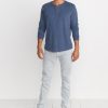 5 Pocket Slim Fit Pant in Light Grey - Image 3