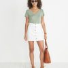 Flor Denim Skirt - Image 3