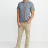 Palmer Sport Polo in Heather Grey - Image 4