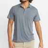 Palmer Sport Polo in Heather Grey - Image 2