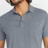 Palmer Sport Polo in Heather Grey - Image 3