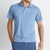 Palmer Sport Polo in Blue Heather - Image 2