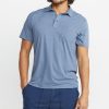 Palmer Sport Polo in Navy Heather - Image 2