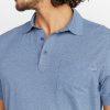Palmer Sport Polo in Navy Heather - Image 3