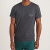 Sport Crew Graphic Tee in Dark Heather Grey - Image 4