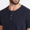 Shortsleeve Henley in Graphite - Image 3
