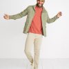 Shortsleeve Henley in Rosewood - Image 5