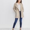 Stephanie Cocoon Coat in Sand - Image 8