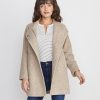Stephanie Cocoon Coat in Sand - Image 5