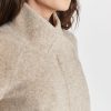 Stephanie Cocoon Coat in Sand - Image 7