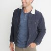 Double Knit Henley in Storm Blue - Image 5