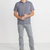 Straight 5 Pocket Pant in Medium Grey - Image 3