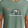 Surfing Bear Tee in Thyme - Image 4