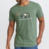 Surfing Bear Tee in Thyme - Image 2
