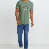 Surfing Bear Tee in Thyme - Image 3