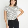 Swing Crew in White/Black Stripe - Image 3