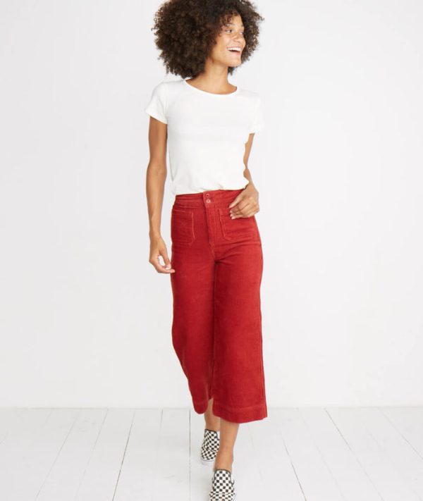 Tally Pant in Rosewood