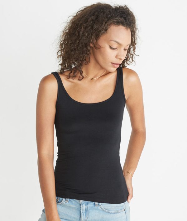 Tank Cami in Pure Black