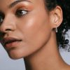 Kris Nations Tiny Arc Hoop Earrings - Image 3