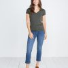 V-Neck in Moss Nep - Image 5
