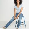 V-Neck in Carolina Blue - Image 2
